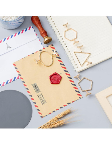 Kit de Sello de Cera Tessco 12 Piezas con Alfombrilla de Silicona