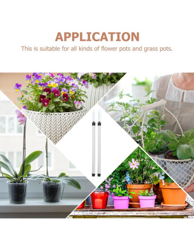 Medidor de Agua para Plantas DECHOUS 4 Pcs 22.8cm