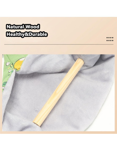 Manta de Cama para Aves FLAdorepet Nido de Loro Verde