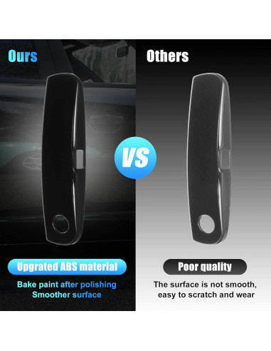 Cubierta de Manija Exterior X AUTOHAUX para Dodge Charger 2011-2021