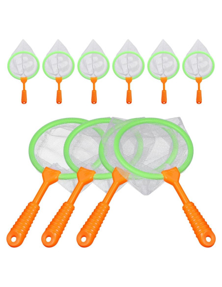 10 Redes de Captura Toddmomy para Niños - 22x12 cm