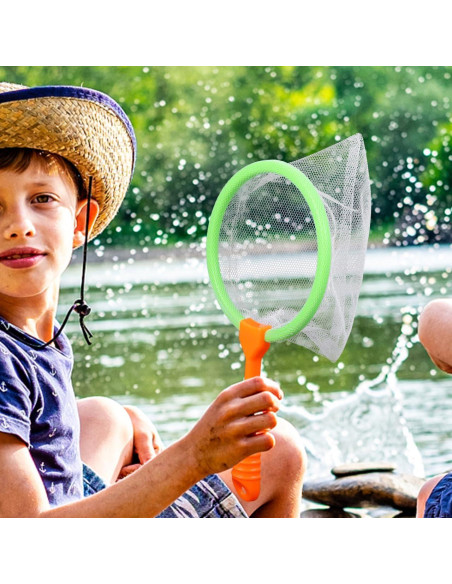 10 Redes de Captura Toddmomy para Niños - 22x12 cm