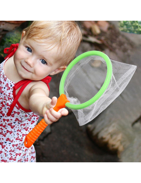 10 Redes de Captura Toddmomy para Niños - 22x12 cm