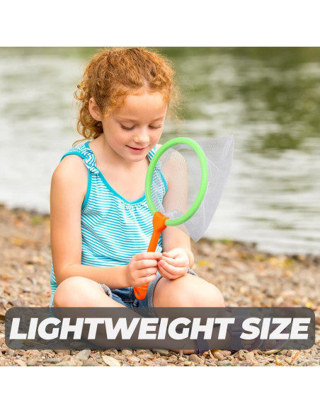 10 Redes de Captura Toddmomy para Niños - 22x12 cm