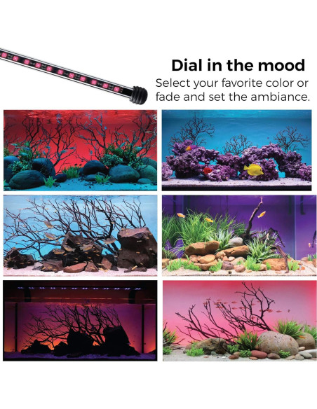 Kit de Luz LED para Acuario Current USA 121.9 cm Control Remoto