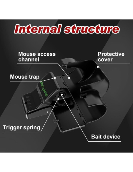 Trampa Reutilizable para Ratas y Ardillas Wanqueen - Doble Entrada, Eficiente y Humana