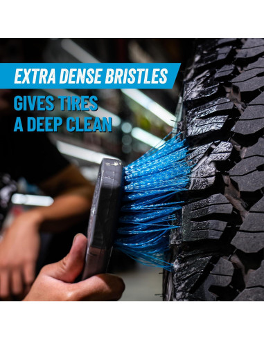 Cepillo de Neumáticos Big Blue Stiffy Chemical Guys - Azul