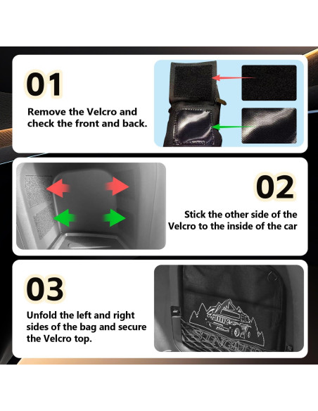 Mochila Multifuncional Singdur para Toyota RAV4 2019-2025