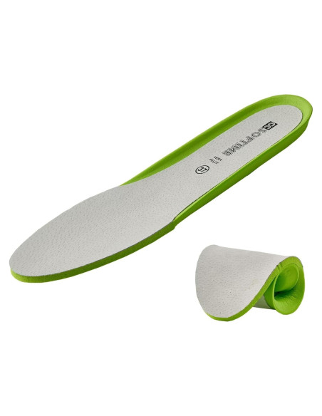 Plantillas de Cuero para Mujeres CCSOFTIME Talla 11 Verde