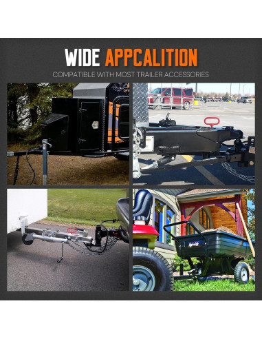 Pasador de Enganche LOUZAGO 2 Pcs 1.9 x 12.7 cm Acero