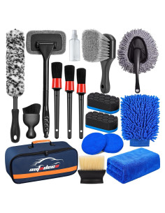 Kit de Detallado de Automóvil AUTODECO 17 Piezas