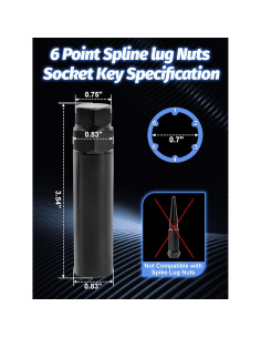 Llave de zócalo 6 puntos SKCOAUTO 19mm y 21mm 2 piezas 2