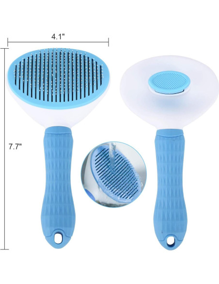 Cepillo Autolimpiante para Perros y Gatos Agile - 19.3x11.1cm