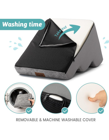 Escalera para Perros Cozy Kiss 5 Escalones Gris 83.8x39.9x57.4 cm