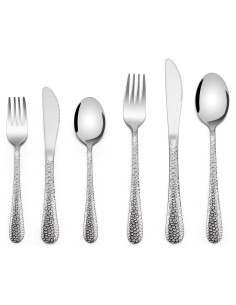 Set de Cubiertos de Acero Inoxidable E-far para Niños 12 Piezas