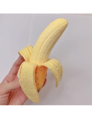 Juguete Antiestrés Plátano Squishy Funnysquee 18x3.3 cm