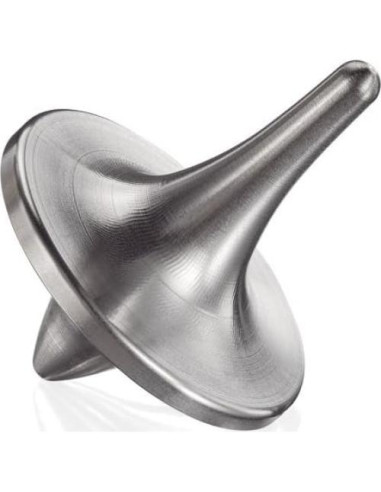 Trompo de Acero Inoxidable ForeverSpin - Juguete de Arte Duradero