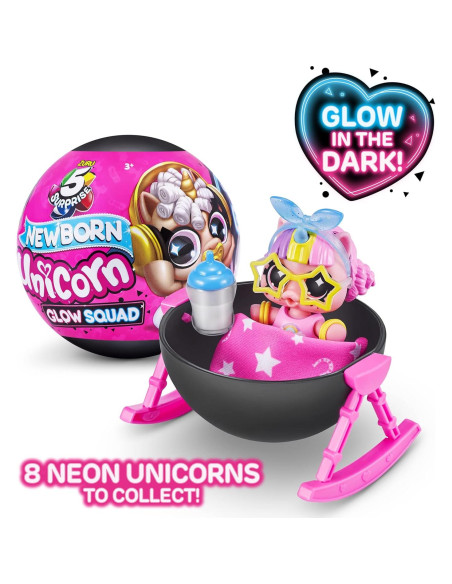 5 Sorpresa Unicornio Recién Nacido ZURU - Juego de 2 Piezas