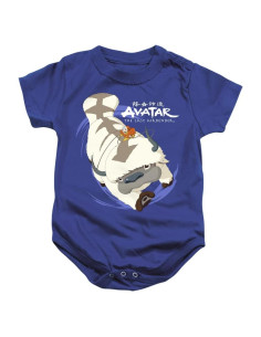 Monito Unisex Bebé Avatar Appa Vuelo 6 Meses Algodón Azul