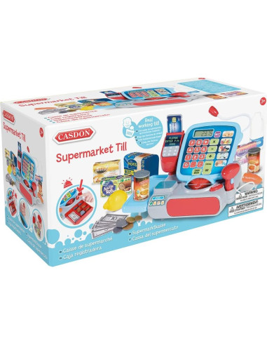 Caja Registradora Interactiva Casdon 664 para Niños 3 Años