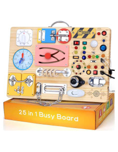 Tablero Ocupado Montessori Extra Grande 25 en 1 iHarPro