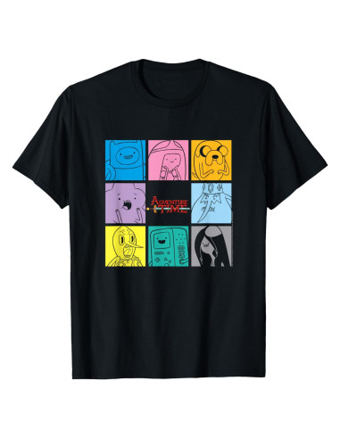 Camiseta Hora de Aventura Ripple Junction - Personajes Clásicos