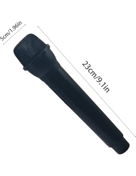 Juguete Micrófono de Plástico para Niños - Presentaciones y Lectura