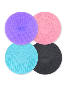 Alfombrilla de Limpieza de Brochas Veibeau 10 cm Silicona