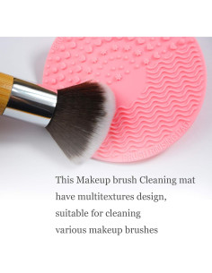 Alfombrilla de Limpieza de Brochas Veibeau 10 cm Silicona 2