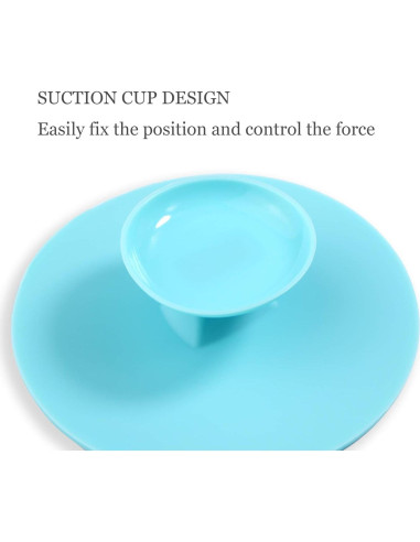 Alfombrilla de Limpieza de Brochas Veibeau 10 cm Silicona