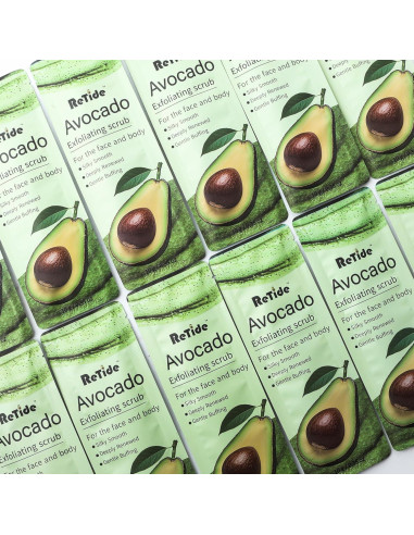 Exfoliante Corporal de Aguacate Retide - 20 Sachets de 10g