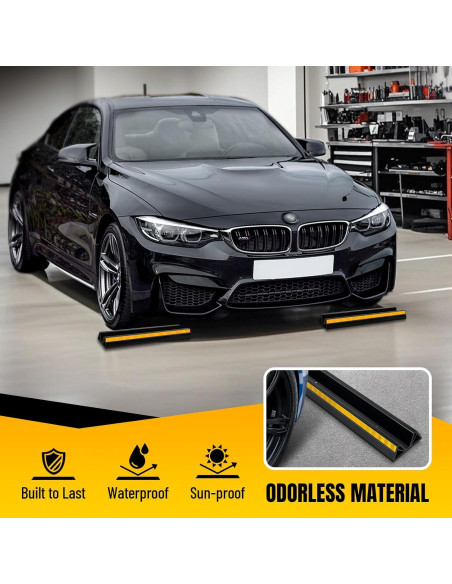 Tope de Rueda para Estacionamiento HOXWELL 2 Pcs 44.45 cm