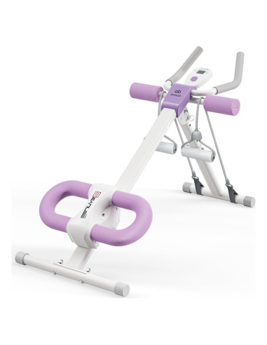 Máquina de Abdominales Seanlee Core Ajustable con Monitor LCD