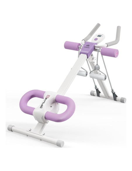 Máquina de Abdominales Seanlee Core Ajustable con Monitor LCD