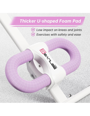 Máquina de Abdominales Seanlee Core Ajustable con Monitor LCD