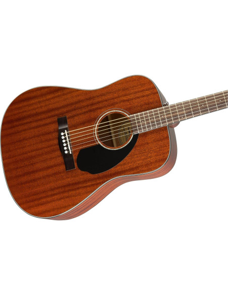 Guitarra Acústica Fender CD-60S Caoba Dreadnought con Accesorios