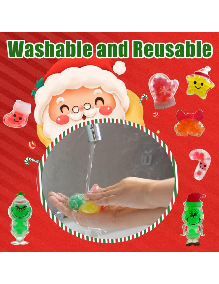 28 Piezas Juguetes Squishies Navidad TCRDDQF Alivio Estrés