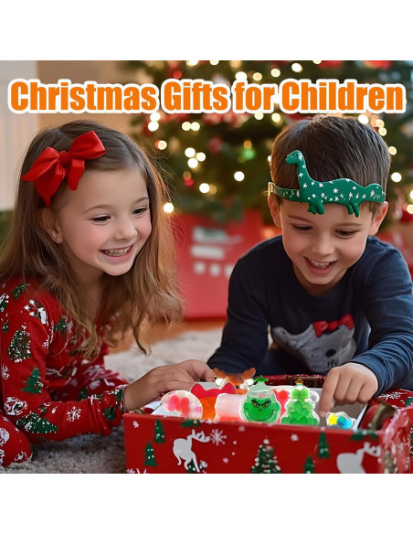 28 Piezas Juguetes Squishies Navidad TCRDDQF Alivio Estrés