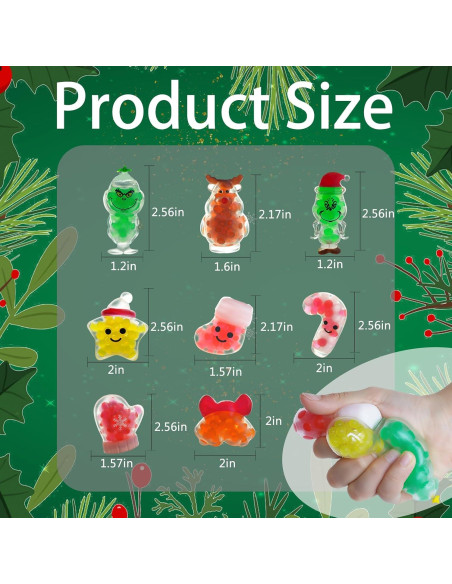 28 Piezas Juguetes Squishies Navidad TCRDDQF Alivio Estrés
