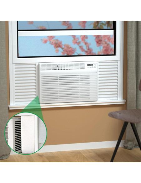 Panel Aislante de Aire Acondicionado SZZSAF 2 Piezas 5x5 cm Blanco