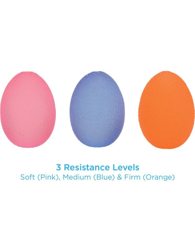 Huevo Ovalado de Compresión Nova - 3 Niveles de Resistencia