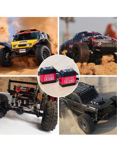 Servo Motor Digital 20KG LewanSoul LD-20MG 180 a Prueba de Agua