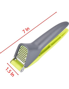 Prensa de Ajo YIKANGHENG 17.78 cm Acero Inoxidable y Plástico 2