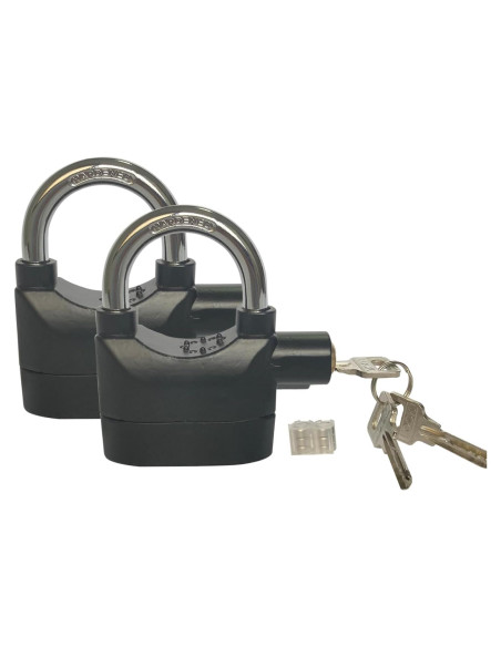 Candado de Alarma Lianshi 110dBA Antirrobo 2 Piezas