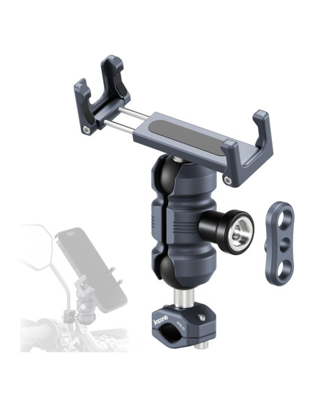 Soporte para Teléfono de Motocicleta KAPARNER Antirrobo 360