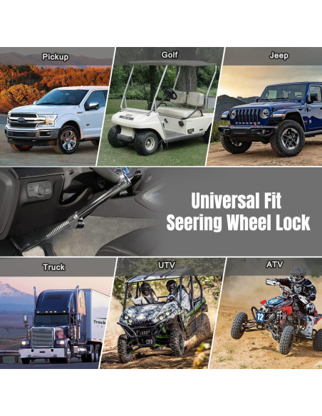 Dispositivo Antirrobo ROADGIVE para Volante y Pedal de Freno