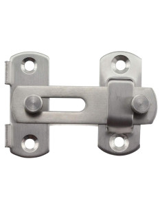 Pestillo de Puerta Tegg 2 Piezas Acero Inoxidable 70x50mm