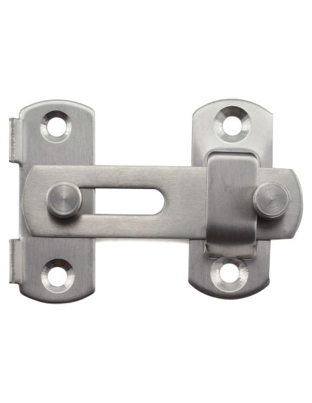 Pestillo de Puerta Tegg 2 Piezas Acero Inoxidable 70x50mm