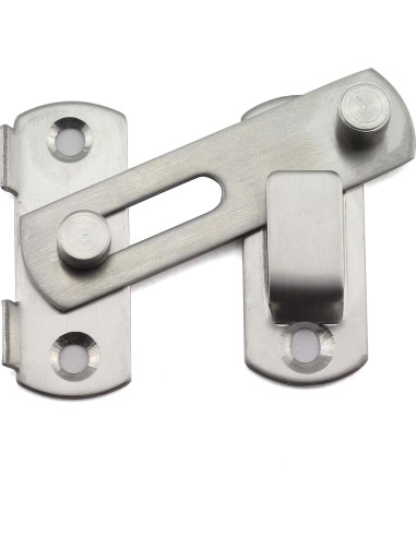 Pestillo de Puerta Tegg 2 Piezas Acero Inoxidable 70x50mm