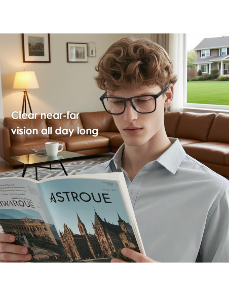 Gafas Bifocales Missfive 2.5x para Hombres y Mujeres - Estilo Deportivo